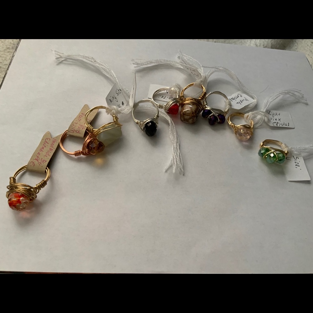 Wire wrap rings